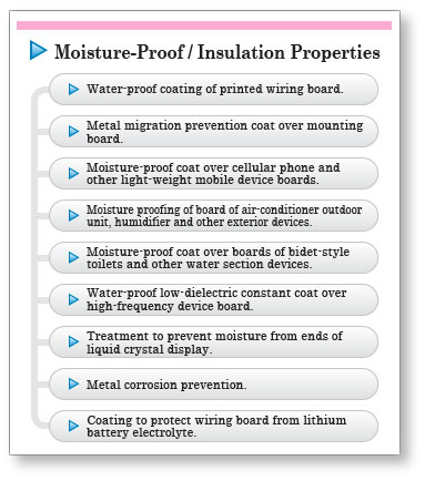 防湿・絶縁性